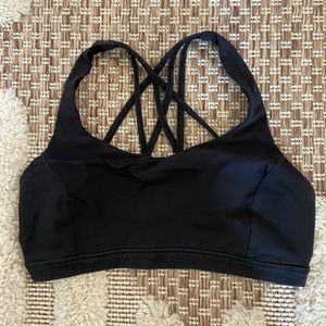 Lululemon Black Sports Bra